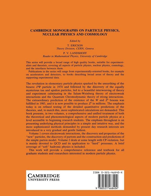 Produktbild: An Introduction to Gauge Theories and Modern Particle Physics