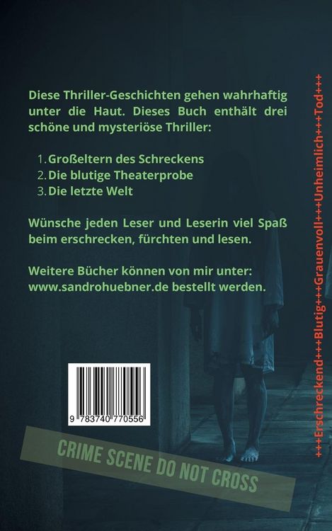 Produktbild: Mysteri&ouml;se Thriller-Geschichten aus Deutschland