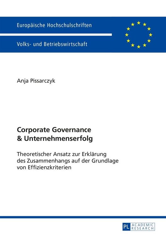 Produktbild: Corporate Governance und Unternehmenserfolg