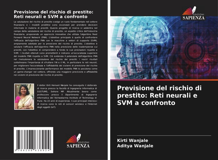 Produktbild: Previsione del rischio di prestito: Reti neurali e SVM a confronto