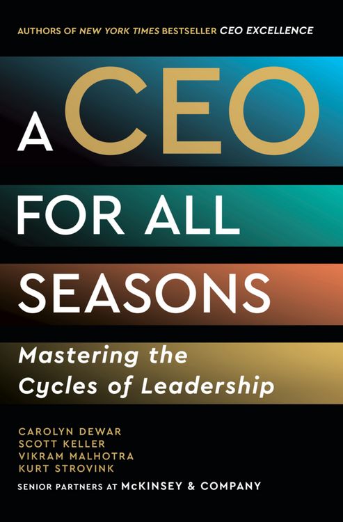Produktbild: A CEO for All Seasons