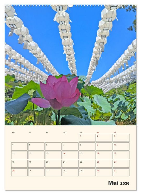 Produktbild: Entdecke Seoul (Wandkalender 2026 DIN A2 hoch), CALVENDO Monatskalender