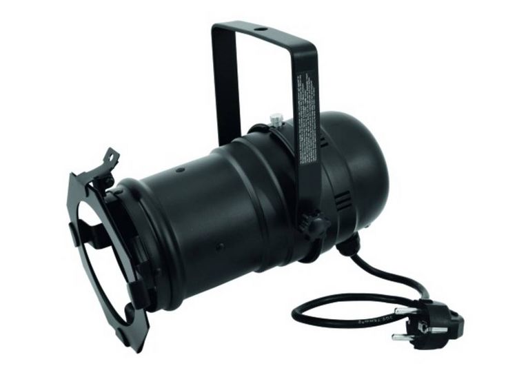 Produktbild: Eurolite PAR-30 Spot Halogen-PAR-Scheinwerfer Schwarz