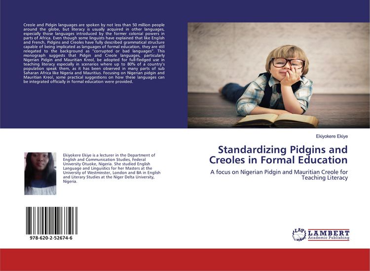 Produktbild: Standardizing Pidgins and Creoles in Formal Education