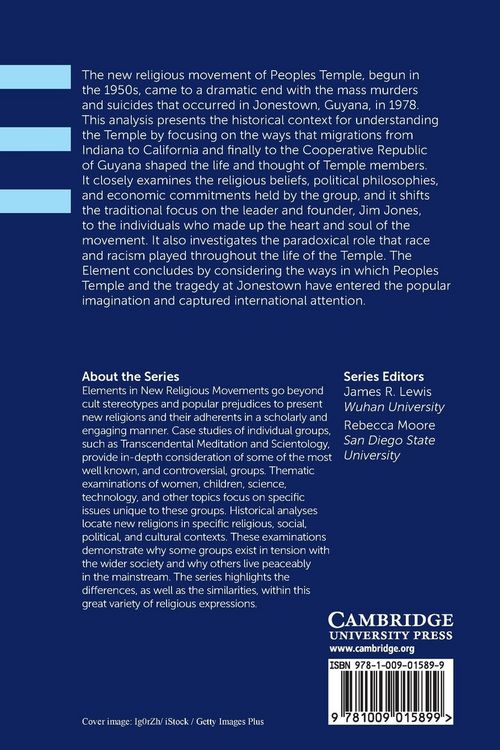 Produktbild: Peoples Temple and Jonestown in the Twenty-First Century