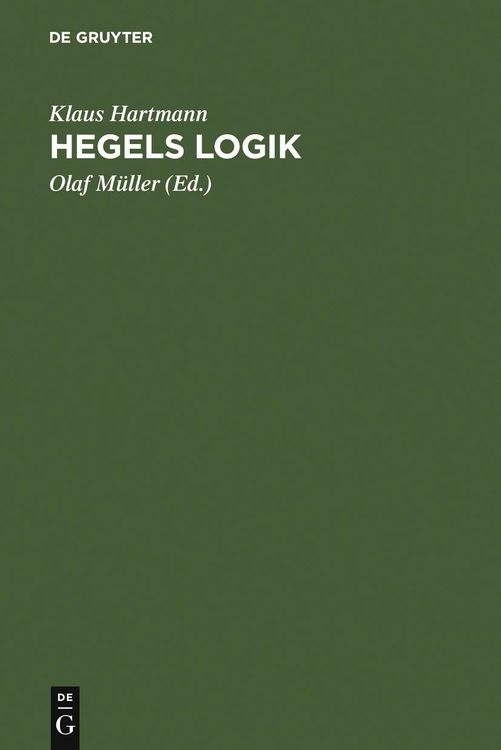 Produktbild: Hegels Logik