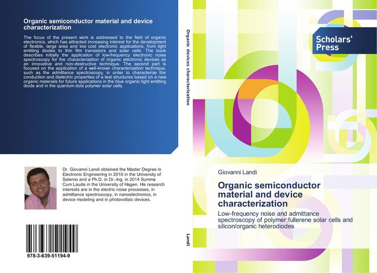 Produktbild: Organic semiconductor material and device characterization