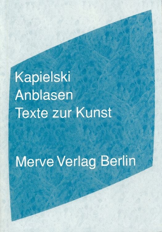Bild vom Artikel Anblasen vom Autor Thomas Kapielski