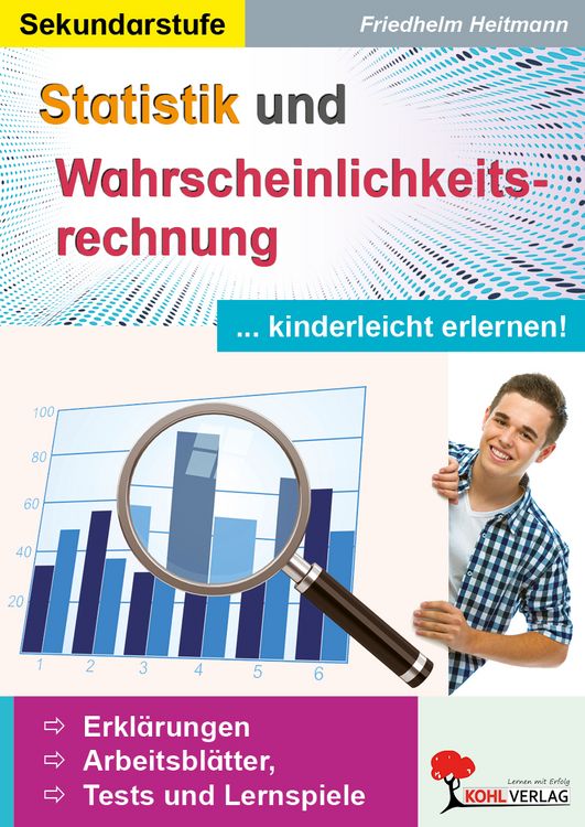Produktbild: Statistik und Wahrscheinlichkeitsrechnung kinderleicht erlernen