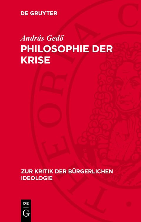 Produktbild: Philosophie der Krise