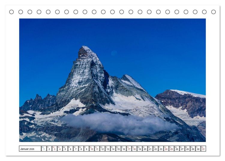 Produktbild: Alpenartig (Tischkalender 2026 DIN A5 quer), CALVENDO Monatskalender