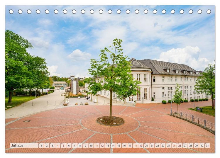 Produktbild: Bad Salzuflen Impressionen (Tischkalender 2026 DIN A5 quer), CALVENDO Monatskalender