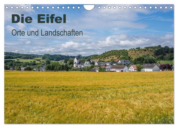 Produktbild: Die Eifel - Orte und Landschaften (Wandkalender 2026 DIN A4 quer), CALVENDO Monatskalender