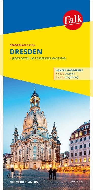 Produktbild: Falk Stadtplan Extra Dresden 1:20.000