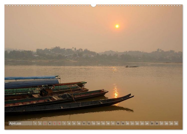 Produktbild: Thailand Christian Heeb (Wandkalender 2026 DIN A2 quer), CALVENDO Monatskalender