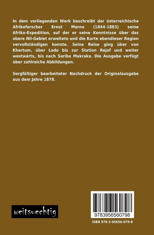 Produktbild: Reise in der &auml;gyptischen &Auml;quatorial-Provinz und in Kordofan
