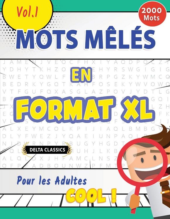 Produktbild: MOTS M&Ecirc;L&Eacute;S EN FORMAT XL POUR LES ADULTES - COOL ! VOL.1 - DELTA CLASSICS