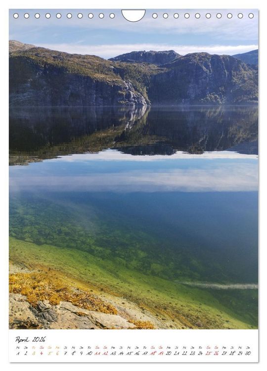 Produktbild: Norwegen - Das Land der Berge, Fjorde und Wasserf&auml;lle (Wandkalender 2026 DIN A4 hoch), CALVENDO Monatskalender