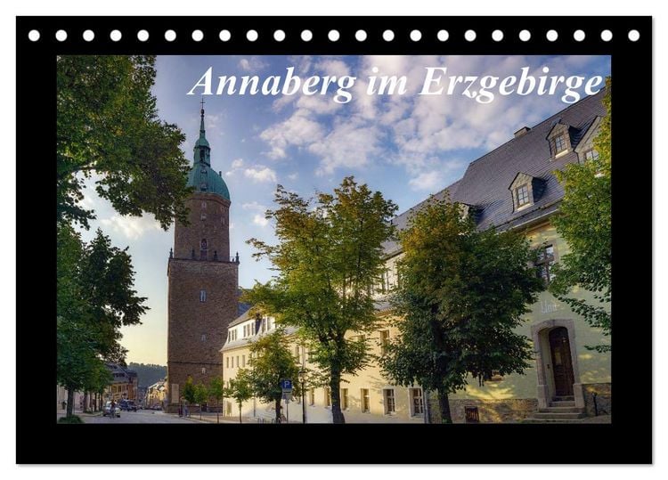 Produktbild: Annaberg im Erzgebirge (Tischkalender 2026 DIN A5 quer), CALVENDO Monatskalender