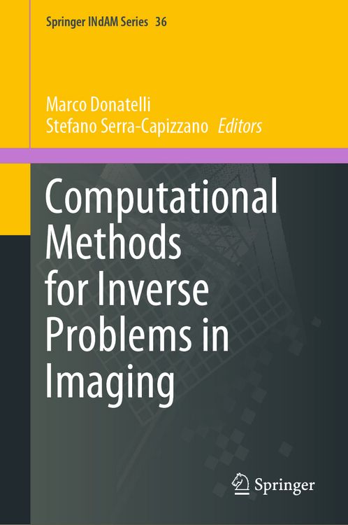 Produktbild: Computational Methods for Inverse Problems in Imaging