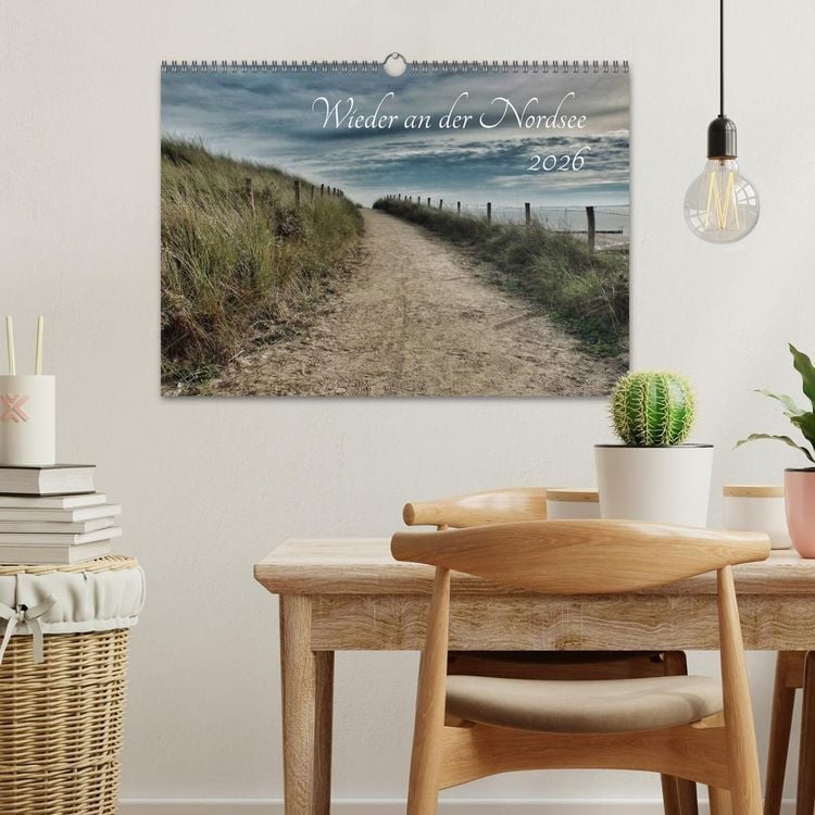 Produktbild: Wieder an der Nordsee (Wandkalender 2026 DIN A3 quer), CALVENDO Monatskalender