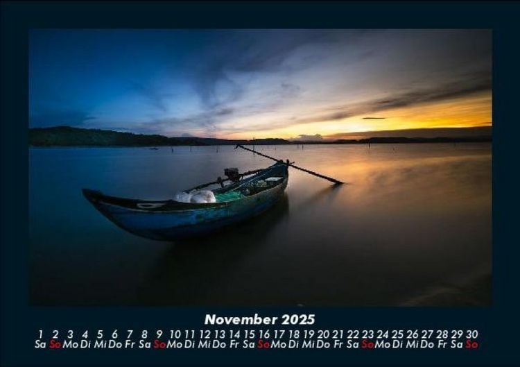 Produktbild: Die Seen der Erde 2025 Fotokalender DIN A5
