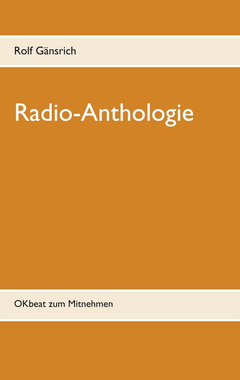 Produktbild: Radio-Anthologie