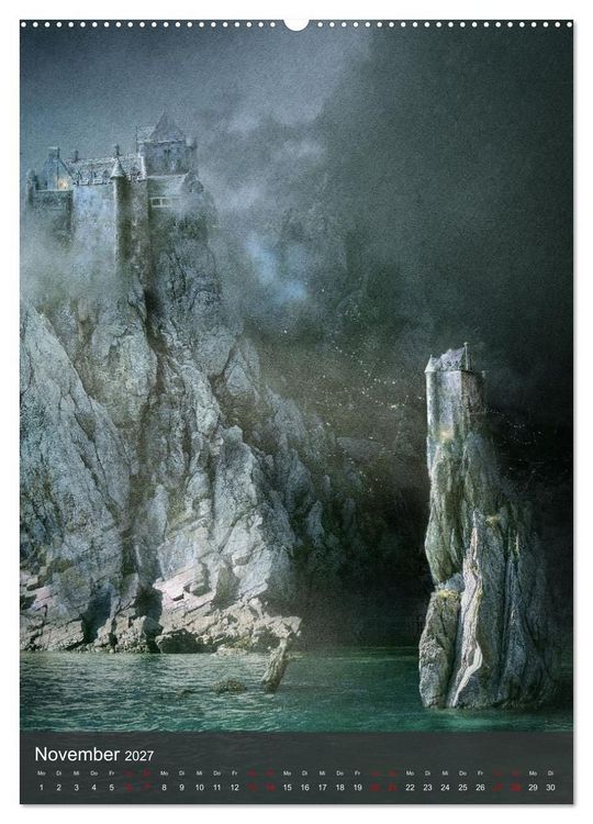 Produktbild: Traumbilder im Reich der Fantasie (Wandkalender 2027 DIN A2 hoch), CALVENDO Monatskalender