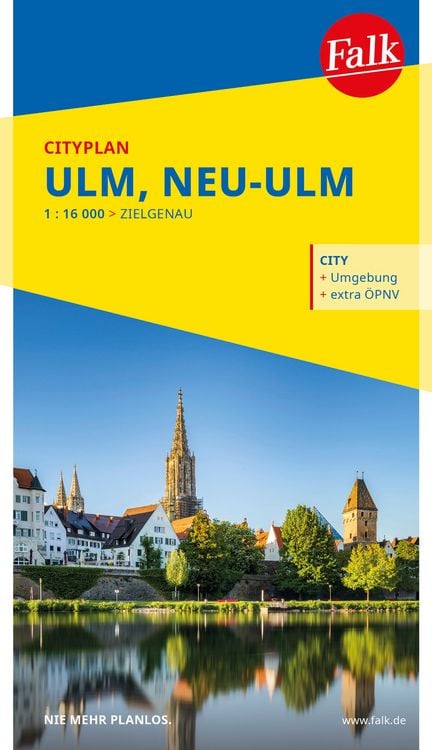 Produktbild: Falk Cityplan Ulm, Neu-Ulm 1:16.000