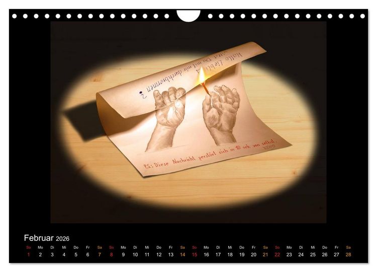 Produktbild: optische T&auml;uschungen 2026 (Wandkalender 2026 DIN A4 quer), CALVENDO Monatskalender