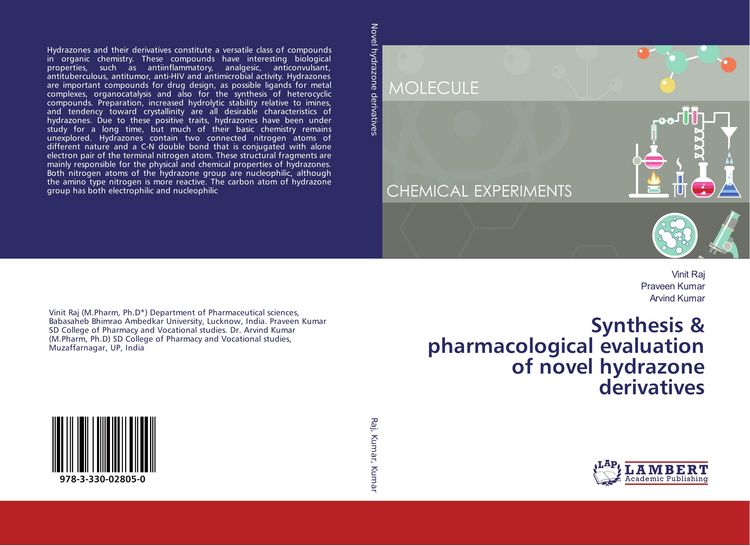 Produktbild: Synthesis & pharmacological evaluation of novel hydrazone derivatives