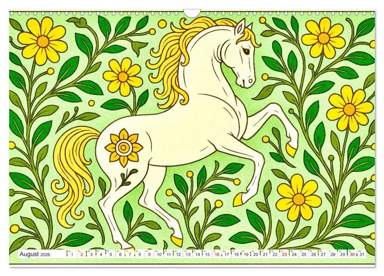 Produktbild: Lipizzaner. Kunstvolle Portr&auml;ts sch&ouml;ner Pferde (Wandkalender 2026 DIN A3 quer), CALVENDO Monatskalender
