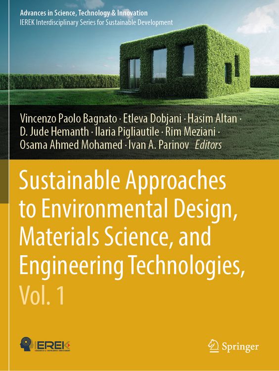 Produktbild: Sustainable Approaches to Environmental Design, Materials Science, and Engineering Technologies, Vol. 1