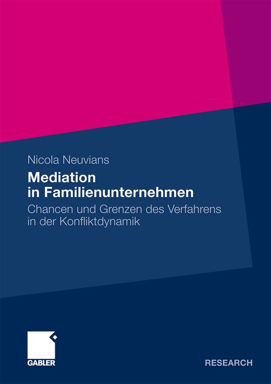 Produktbild: Mediation in Familienunternehmen