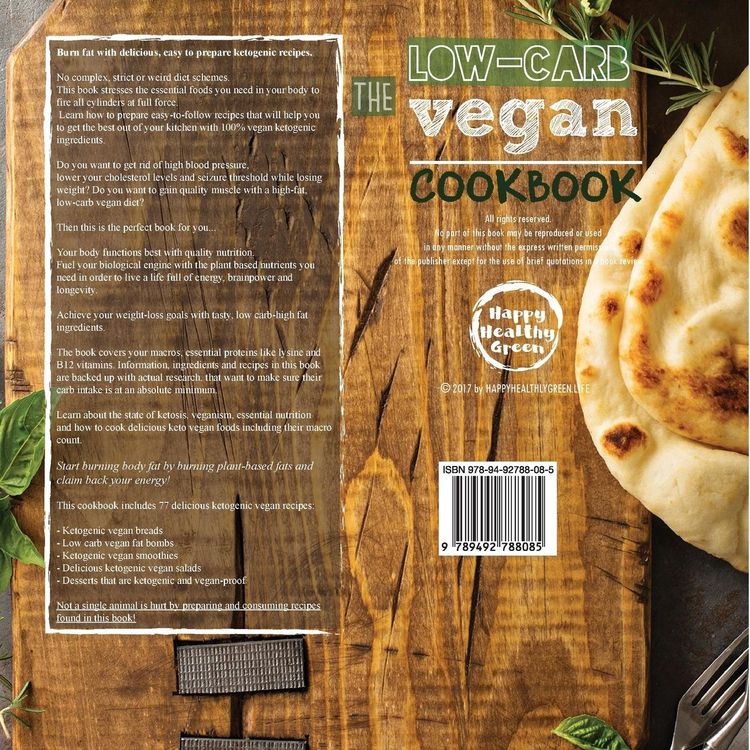 Produktbild: The Low Carb Vegan Cookbook
