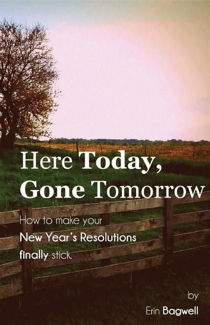 Produktbild: Here Today Gone Tomorrow, How to Make your New Year's Resolutions Finally Stick