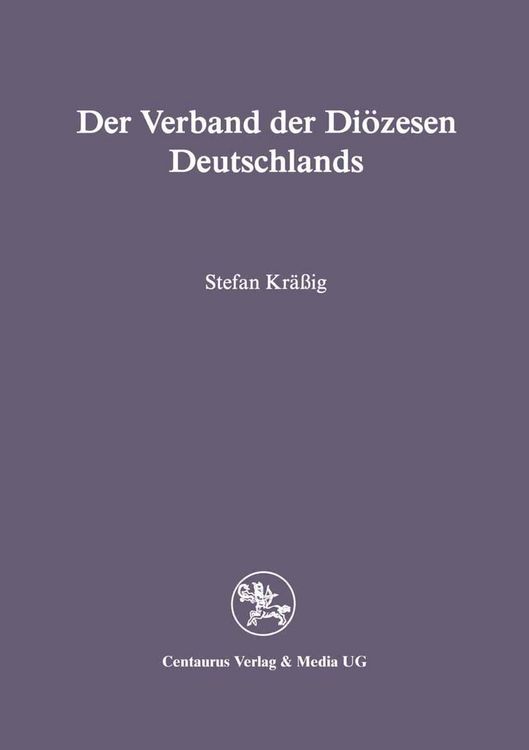 Produktbild: Der Verband der Di&ouml;zesen Deutschlands