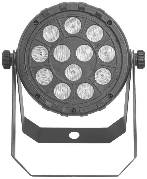 Produktbild: Eurolite PARty Spot Silent LED-PAR-Scheinwerfer Anzahl LEDs (Details): 12 5 W Schwarz
