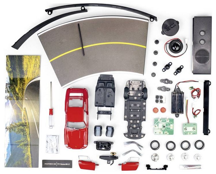 Produktbild: FRANZIS 67247 - Porsche 911 - Build your Legend Signalrot