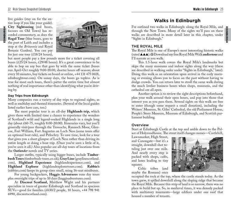 Produktbild: Rick Steves Snapshot Edinburgh
