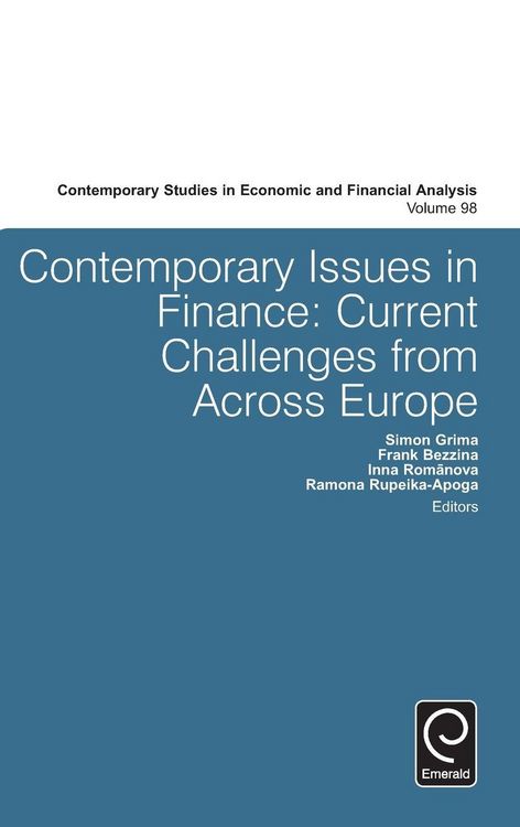 Produktbild: Contemporary Issues in Finance