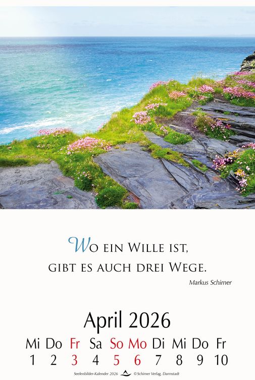 Produktbild: Seelenbilder-Kalender 2026