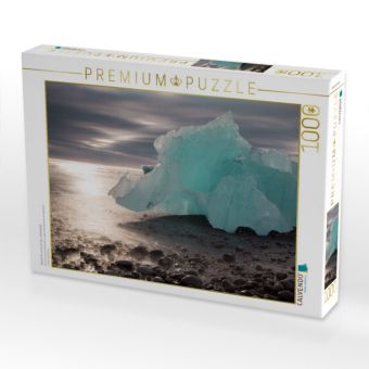 Produktbild: CALVENDO Puzzle Islands Eis rund um den J&ouml;kuls&agrave;rl&ograve;n | 1000 Teile Lege-Gr&ouml;&szlig;e 64x48cm Foto-Puzzle f&uuml;r gl&uuml;ckliche Stunden