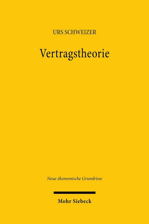 Produktbild: Vertragstheorie