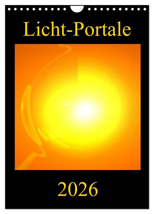 Produktbild: Licht-Portale (Wandkalender 2026 DIN A4 hoch), CALVENDO Monatskalender