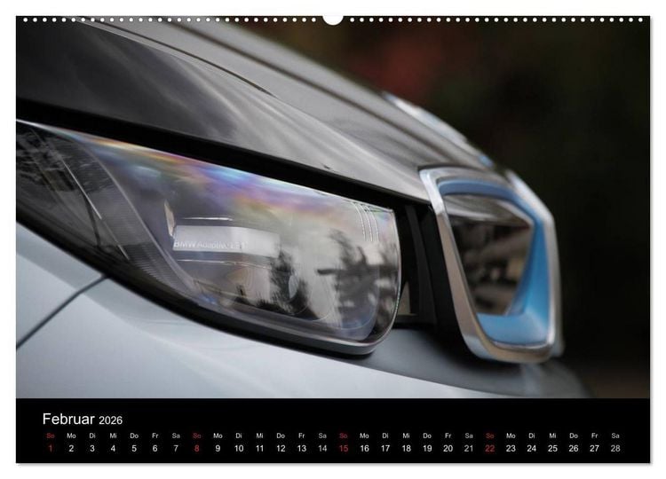 Produktbild: BMW i3 (hochwertiger Premium Wandkalender 2026 DIN A2 quer), Kunstdruck in Hochglanz