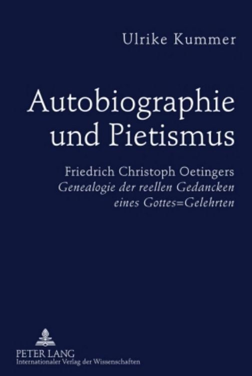 Produktbild: Autobiographie und Pietismus