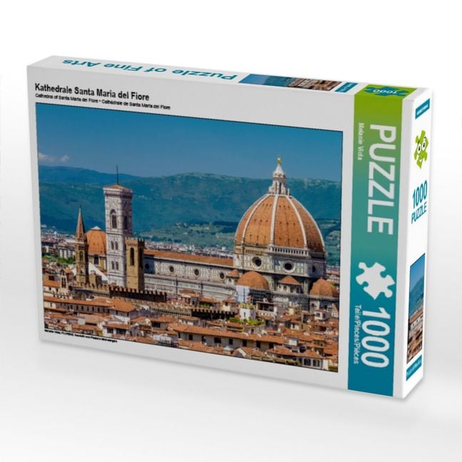 Produktbild: CALVENDO Puzzle Kathedrale Santa Maria del Fiore | 1000 Teile Lege-Gr&ouml;&szlig;e 64x48cm Foto-Puzzle f&uuml;r gl&uuml;ckliche Stunden