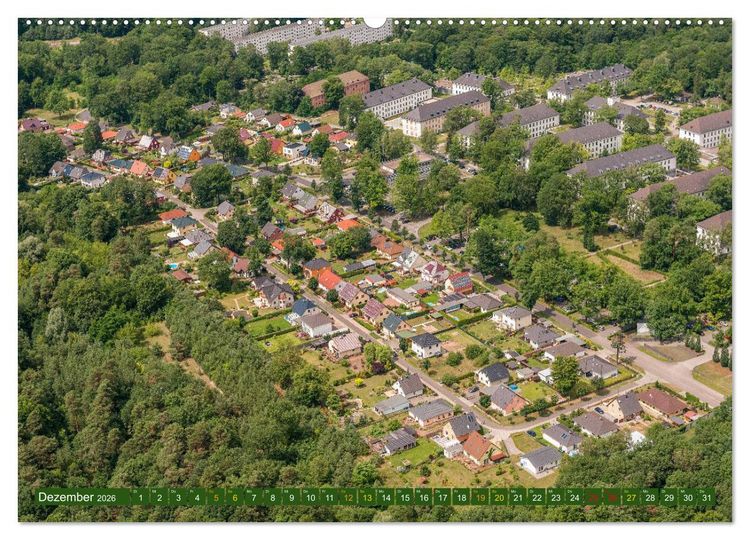 Produktbild: Eberswalde in Luftbildern (Wandkalender 2026 DIN A2 quer), CALVENDO Monatskalender