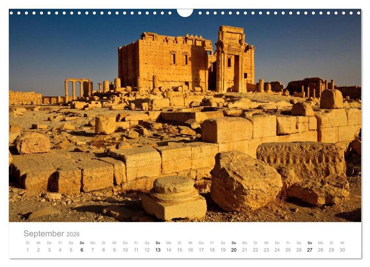 Produktbild: Syrien - Erinnerungen (Wandkalender 2026 DIN A3 quer), CALVENDO Monatskalender